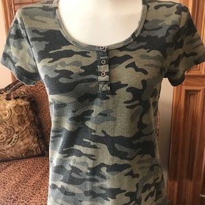 Cute Lil’ Camo Top!